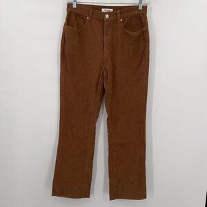 RE/DONE Corduroy Brown Straight Leg Pants NWOT